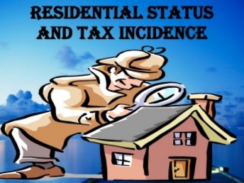 RESIDENTIAL STATUS UNDER INCOME TAX