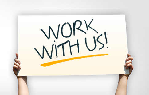 work with us